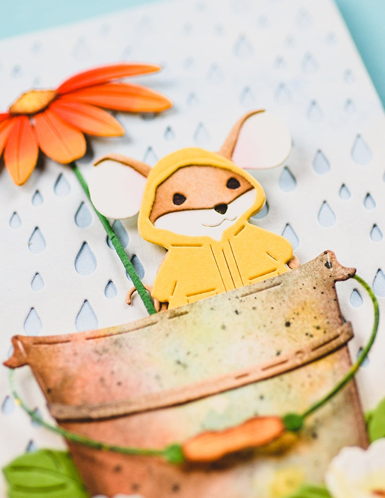 Memory Box 94897 Rainy Day Mouse craft die