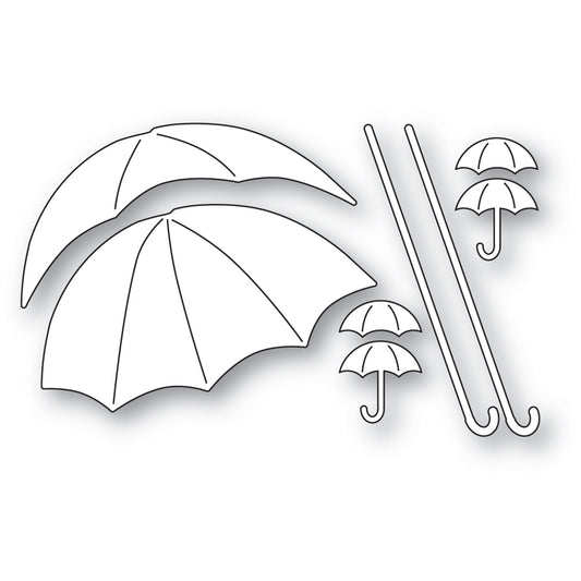 Memory Box 94899 Umbrella Trio Craft Die