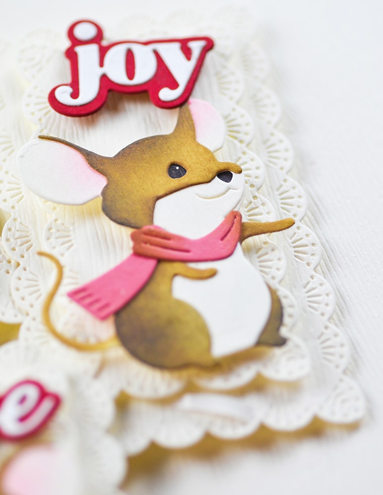 Memory Box 94938 Peace Love Joy Stylish Script Craft Die