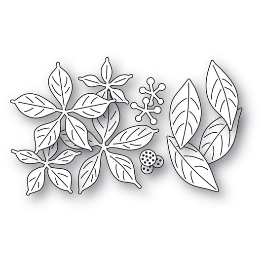 Memory Box 94937 Blooming Poinsettias Craft Die