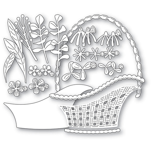 Memory Box 94951 Arched Flower Basket