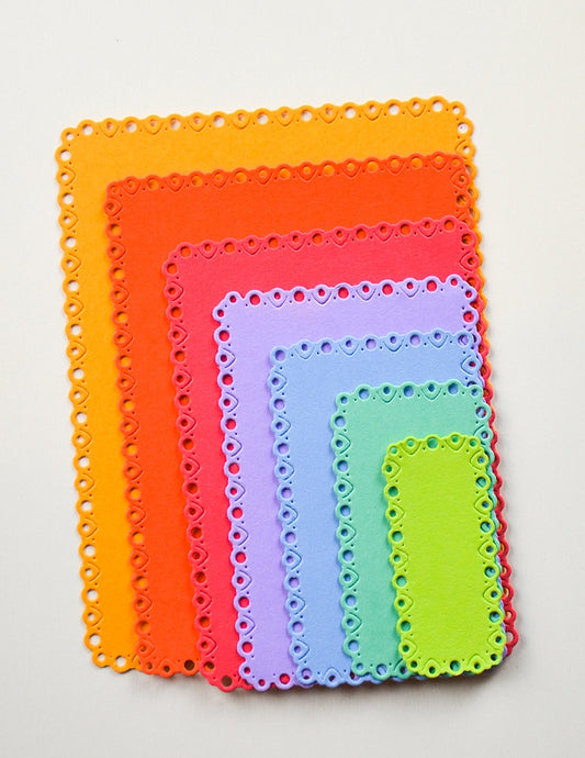 Memory Box 94962 Notched Eyelet Frames Craft Die