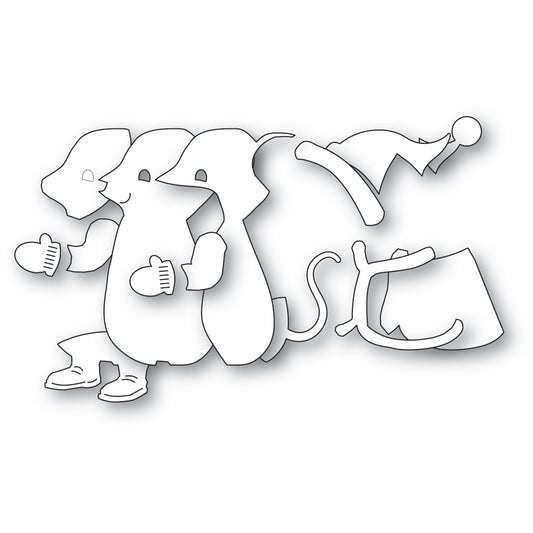Memory Box 94979 Jolly Mouse Craft Die