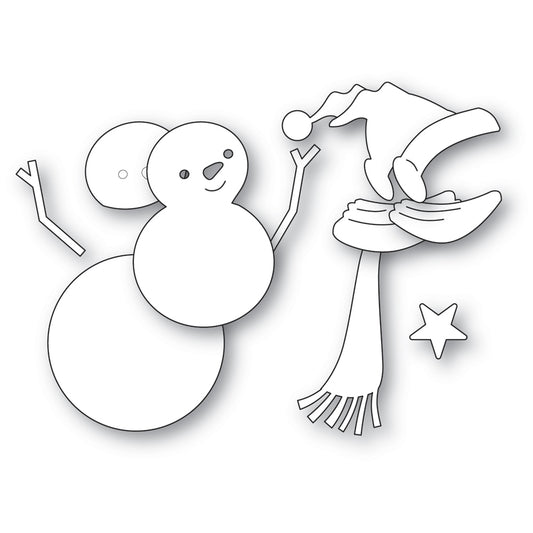 Memory Box 94981 Wishful Snowman Craft Die