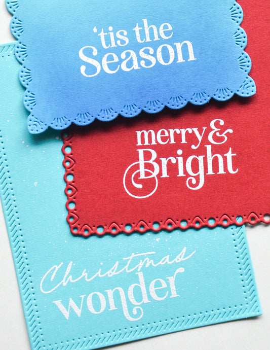 Memory Box CL5294 Christmas Wonder Clear Stamp Set