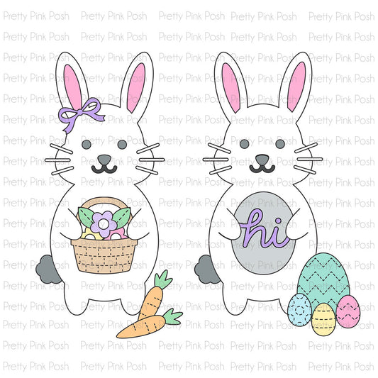 Pretty Pink Posh Easter Holder Additions die