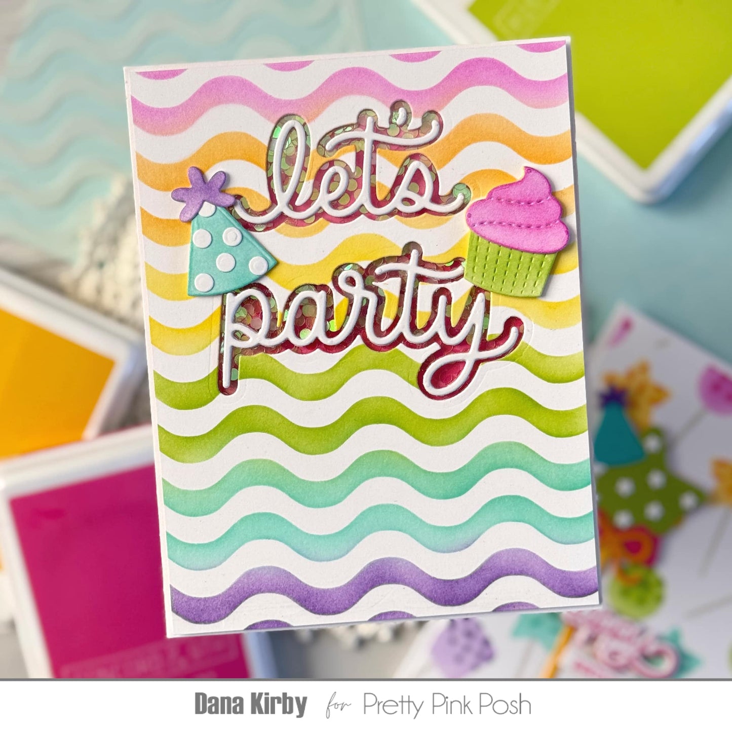 Pretty Pink Posh Let’s Party Shadow die