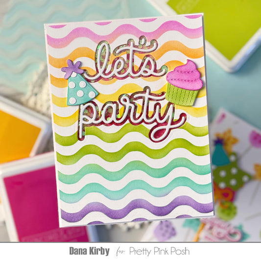 Pretty Pink Posh Let’s Party Shadow die