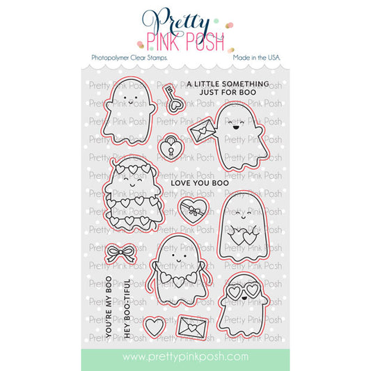 Pretty Pink Posh Valentine Ghost Friends Dies