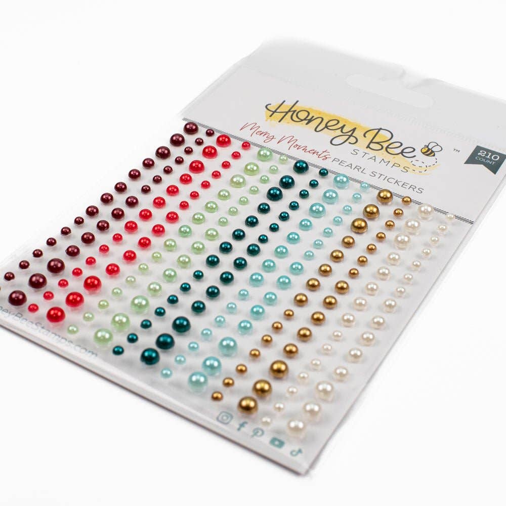 Merry Moments - Pearl Stickers - 210 Count