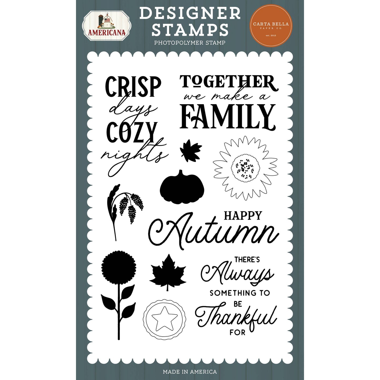 Americana: Crisp Days Stamp Set