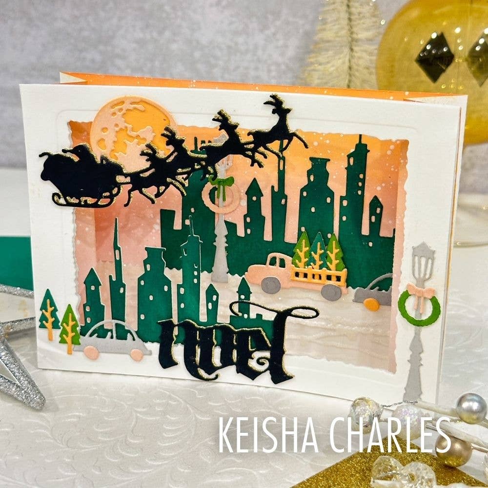 Sizzix Thinlits Die Set 12PK - Vault Christmas Magic by Tim Holtz