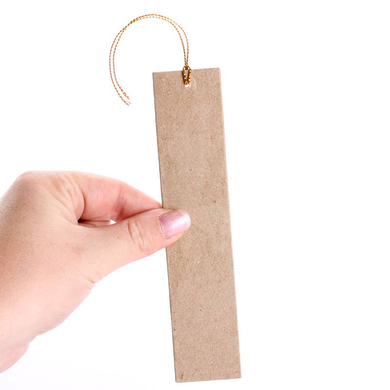 Paper Mache Book Mark - 6" x 1-1/2"