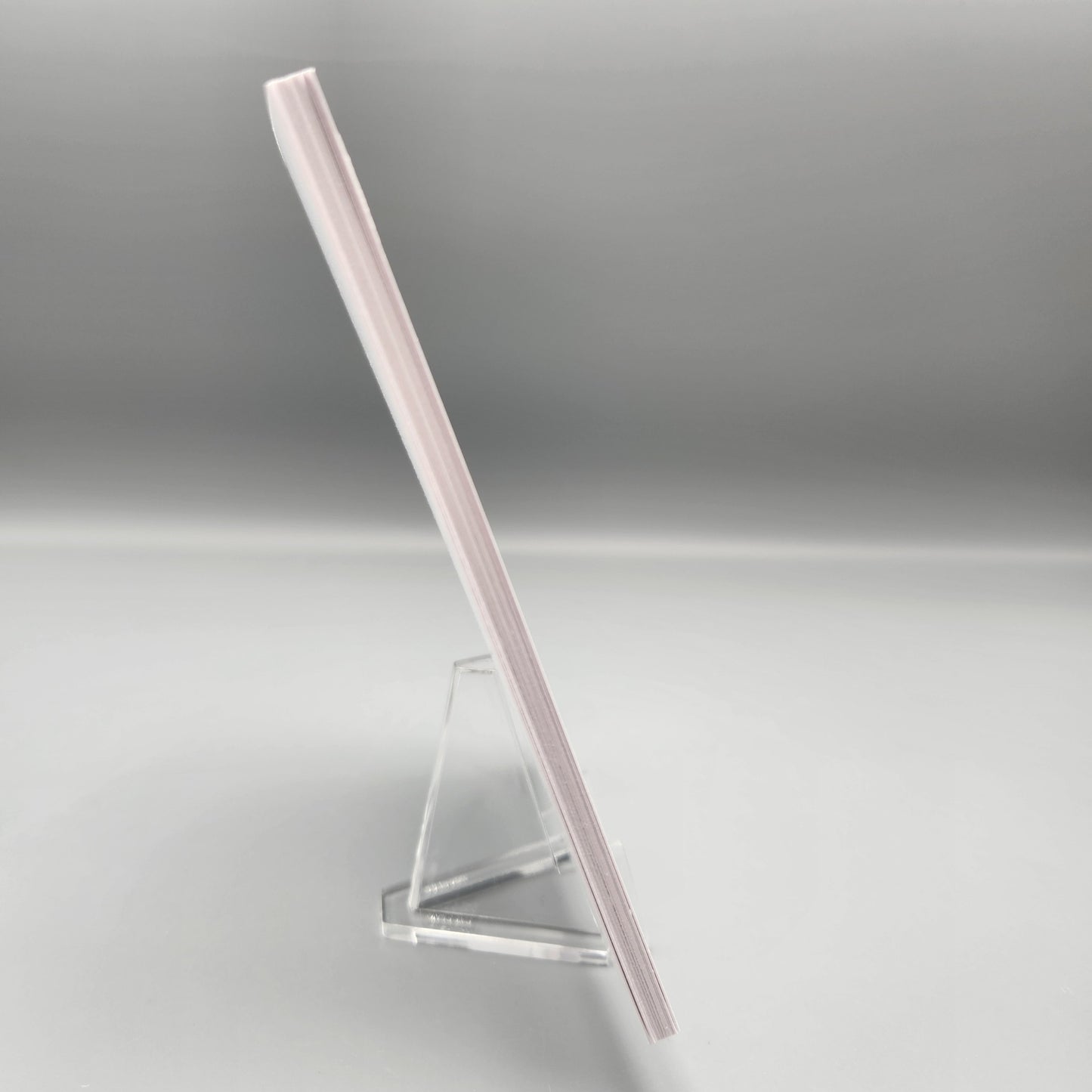 Clear Acrylic Display Easel for Tiny Items: 2.25" H x 1.75" W x 2" D