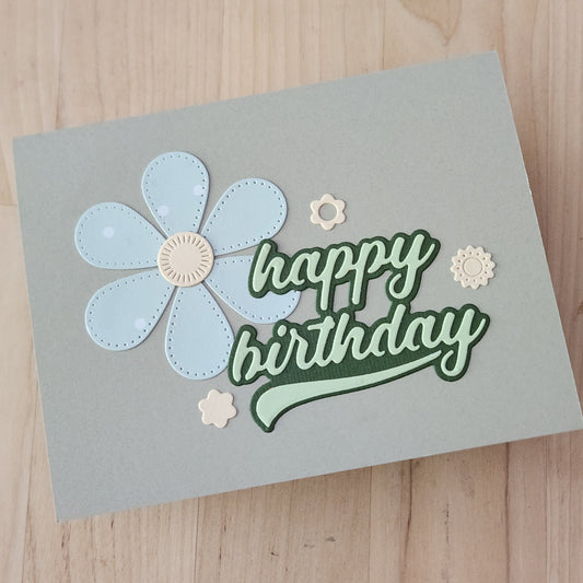 Poppystamps 2713 Nordic Pretty Petal Flower