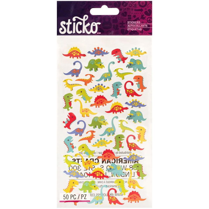 Sticko Stickers Mini Dinosaurs – Sharin Crafter Studio LLC
