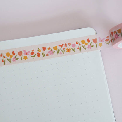 Pink Blossoms Washi Tape