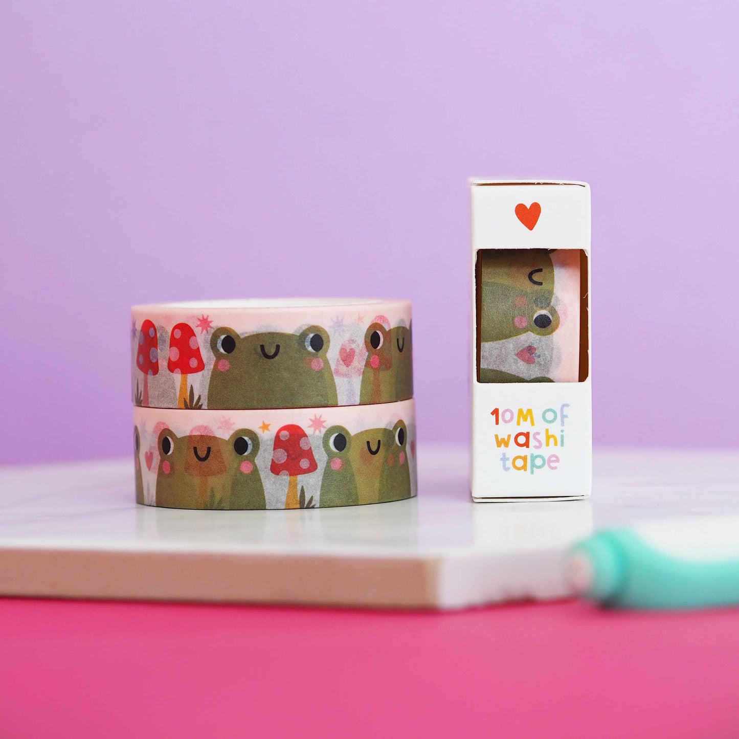 Cute Frogs Washi Tape