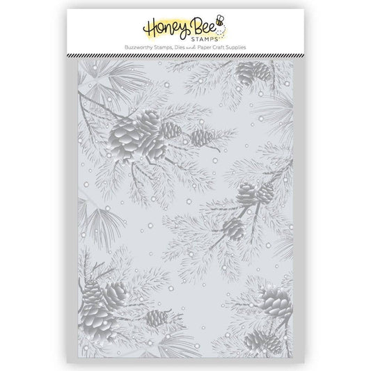 Snowy Pines - 3D Embossing Folder