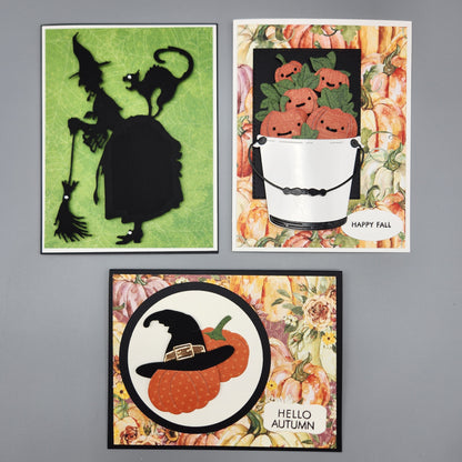 Autumn Greetings Card Kit 2025 by Linda Barker