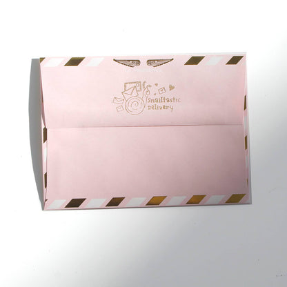 Snailtastic Rubber Stamp