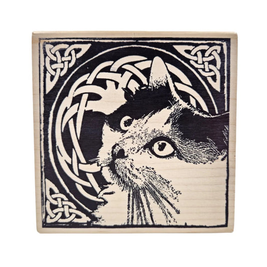 Magenta Stamp Celtic Cat Collage 50001.P