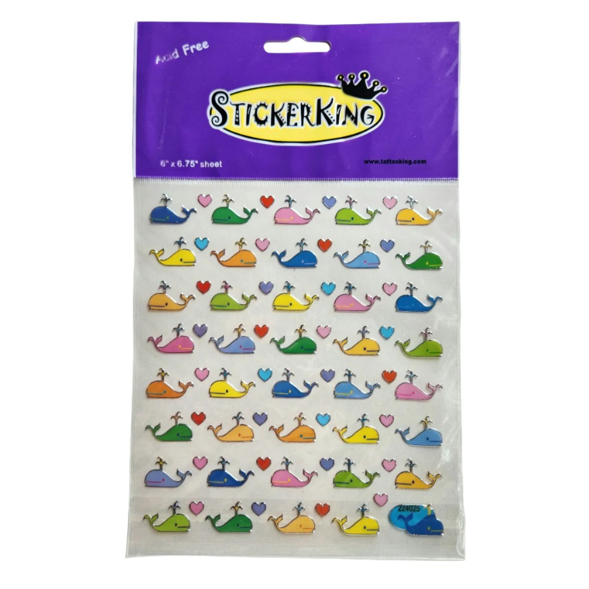 Sticker King Whales Sticker sheet 224025