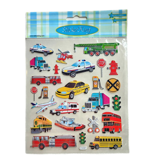 Sticker King Transportation Sticker sheet 216087