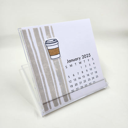 Small Empty Calendar Case