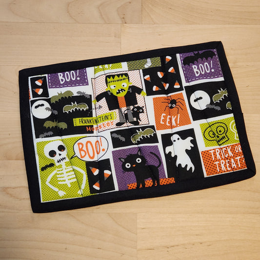 Mug Rug Halloween & Polka Dots