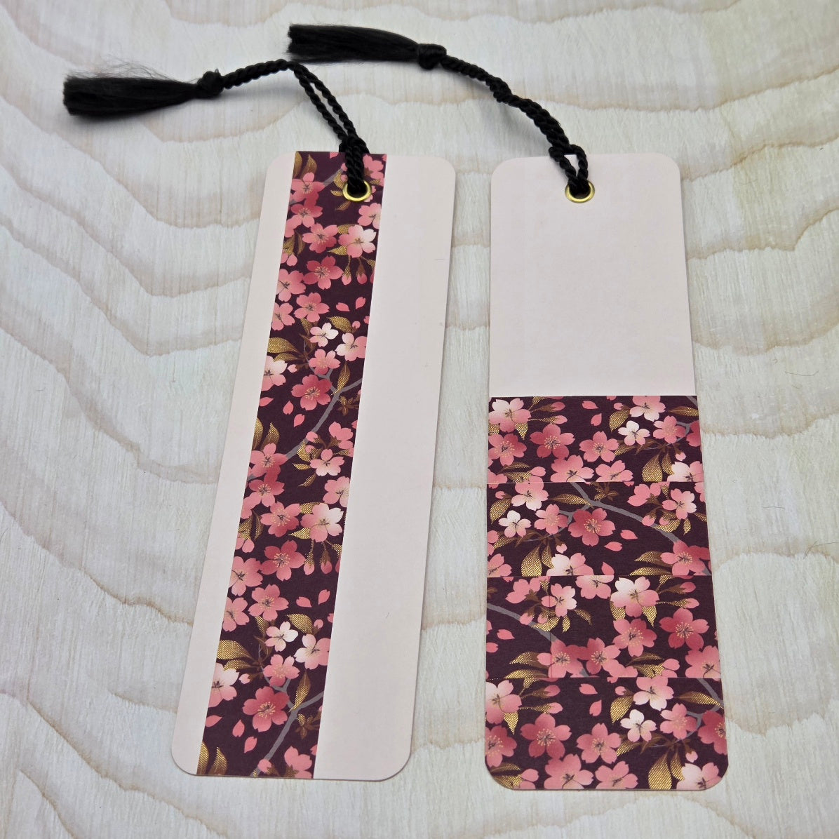 Bookmark Tassels Black