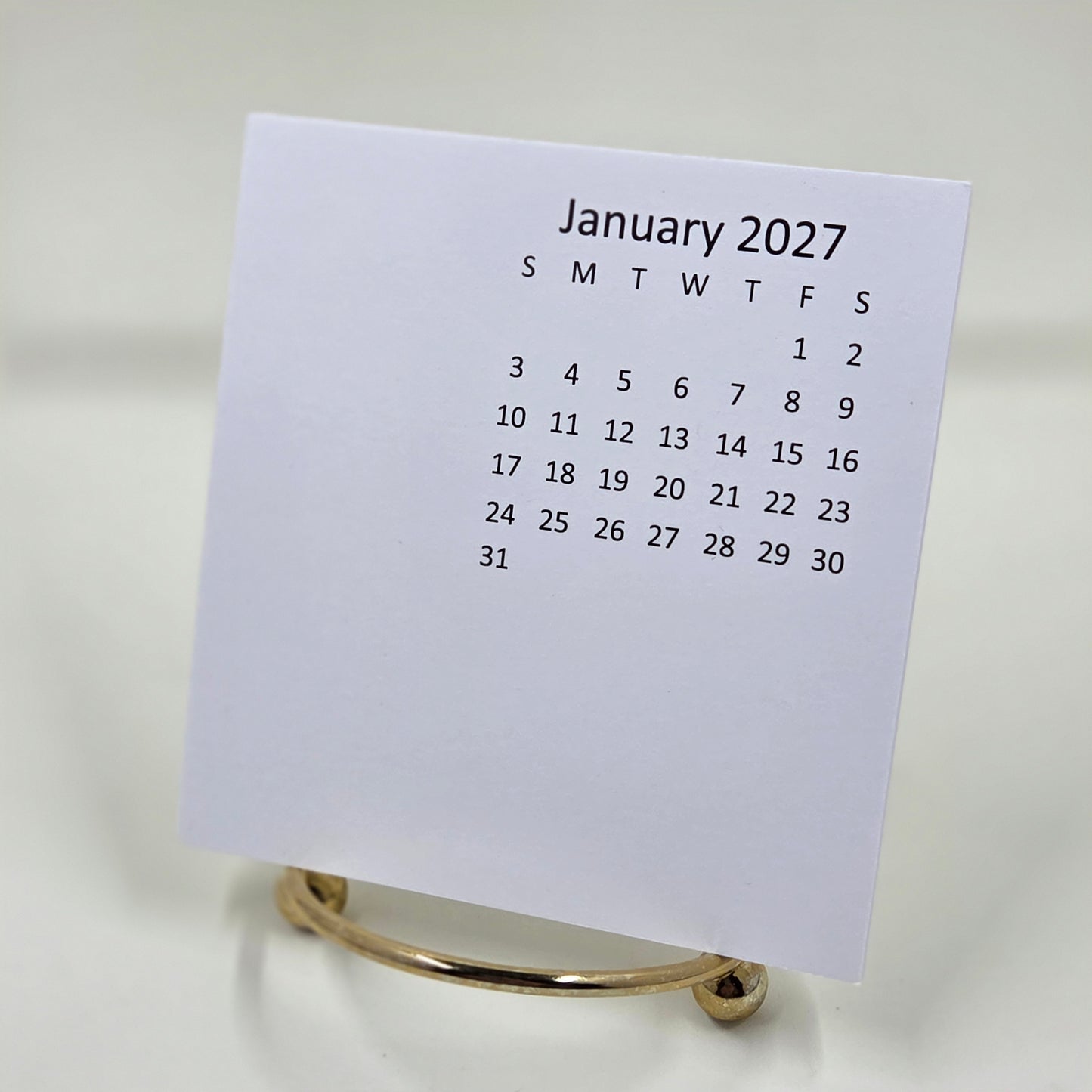 2027 DIY Calendar Small