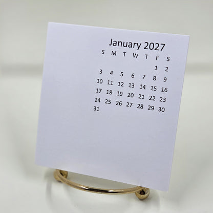 2027 DIY Calendar Small