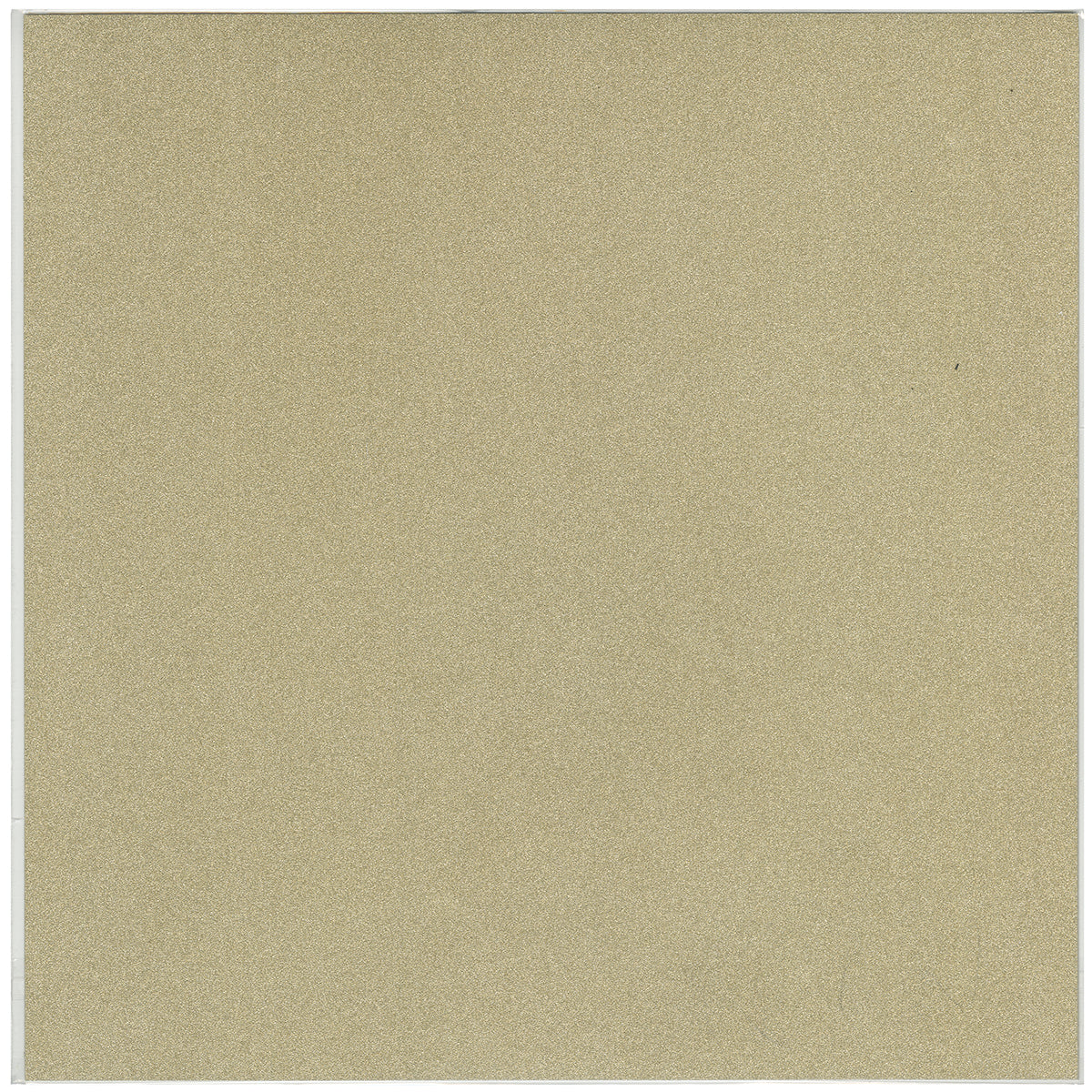 American Crafts POW Glitter Paper 12"X12" Solid Gold