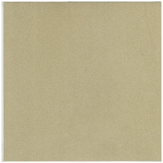 American Crafts POW Glitter Paper 12"X12" Solid Gold