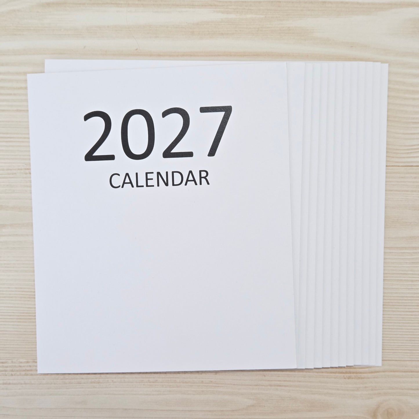 2027 DIY Calendar Large