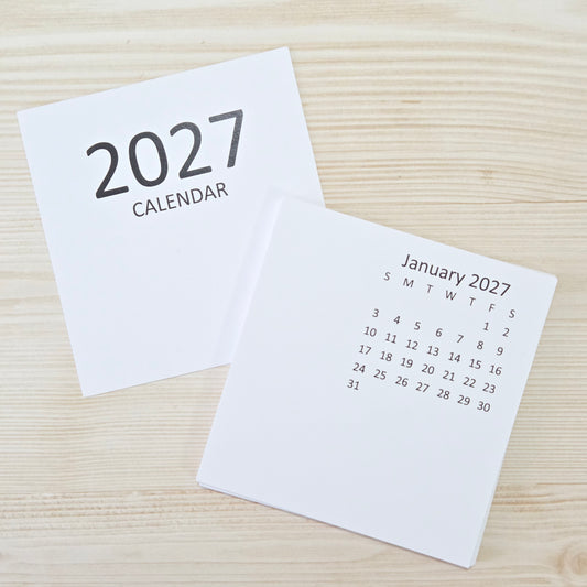 2027 DIY Calendar Small
