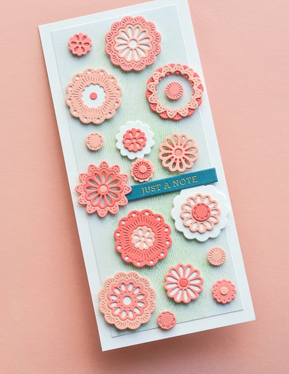 Poppystamps 2605 Nordic Blooms craft die