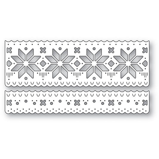 Poppystamps 2633 Nordic Wintertide Border Set