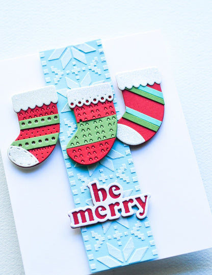 Poppystamps 2645 Be Merry