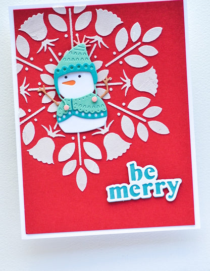 Poppystamps 2645 Be Merry