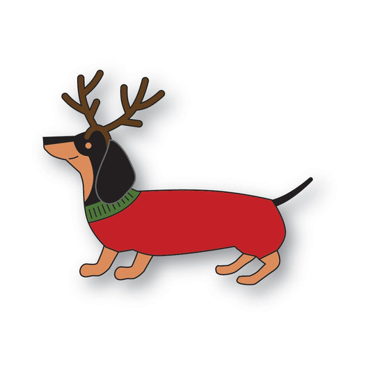 Poppystamps 2651 Antler Dachshund Craft Die