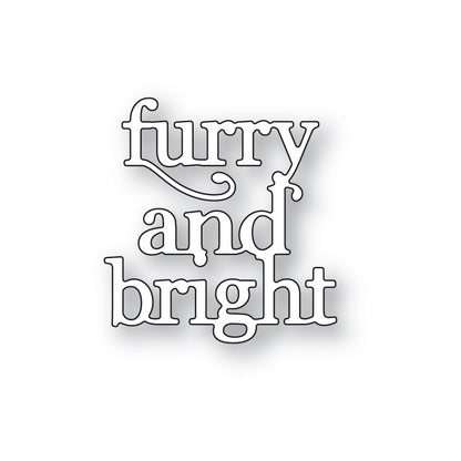 Poppystamps 2654 Furry and Bright Craft Die