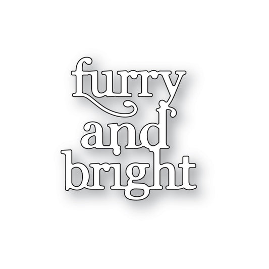 Poppystamps 2654 Furry and Bright Craft Die