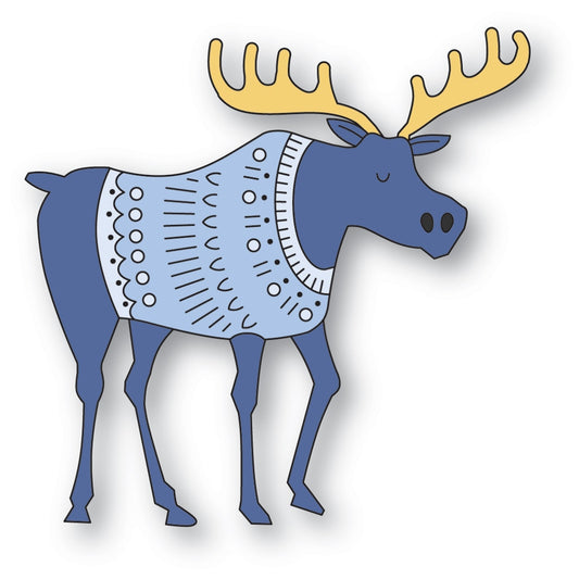 Poppystamps 2660 Nordic Moose