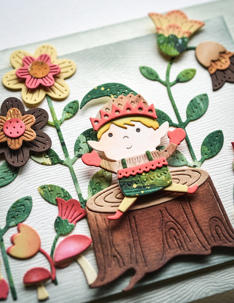 Poppystamps 2657 Forest Stump Craft Die