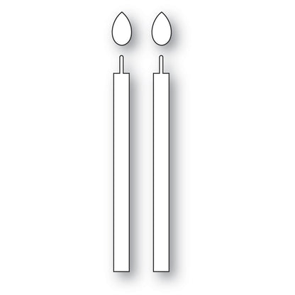 Poppystamps 2671 Basic Birthday Candles Craft Die