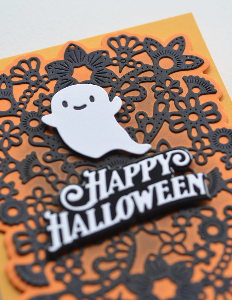 Poppystamps 2591 Lavish Happy Halloween craft die