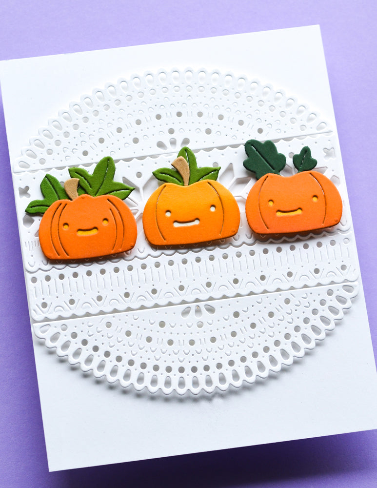 Poppystamps 2687 Perky Pumpkins craft die