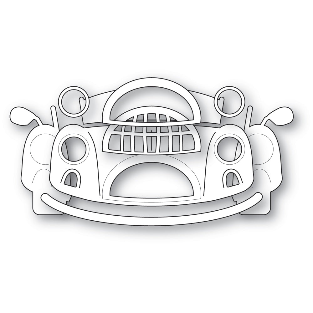 Poppystamps 2697 Joyride Car Craft Die